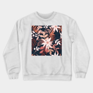 Botanical Floral Seamless pattern 1 Crewneck Sweatshirt